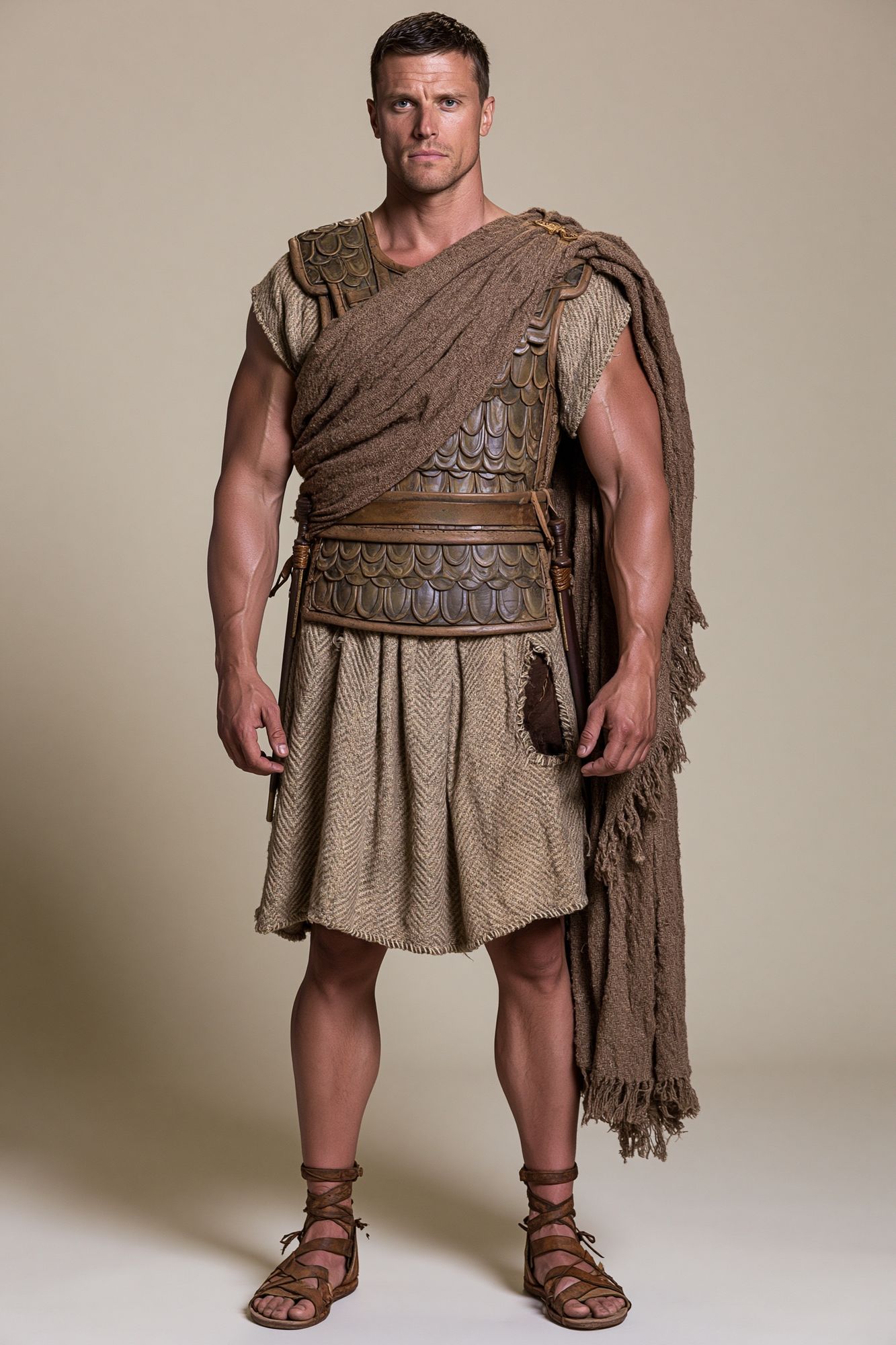 Ancient Warrior Portrait Poster. poster — fine-art art