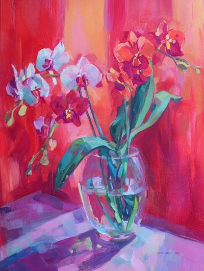 Vibrant Orchid Bouquet
