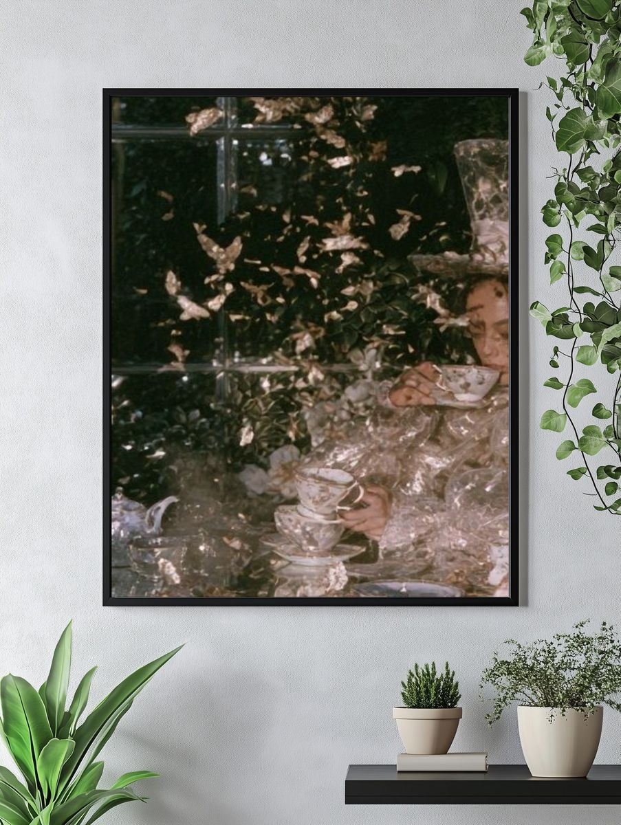 Dreamy Tea Party Portrait Print. — room view 4
