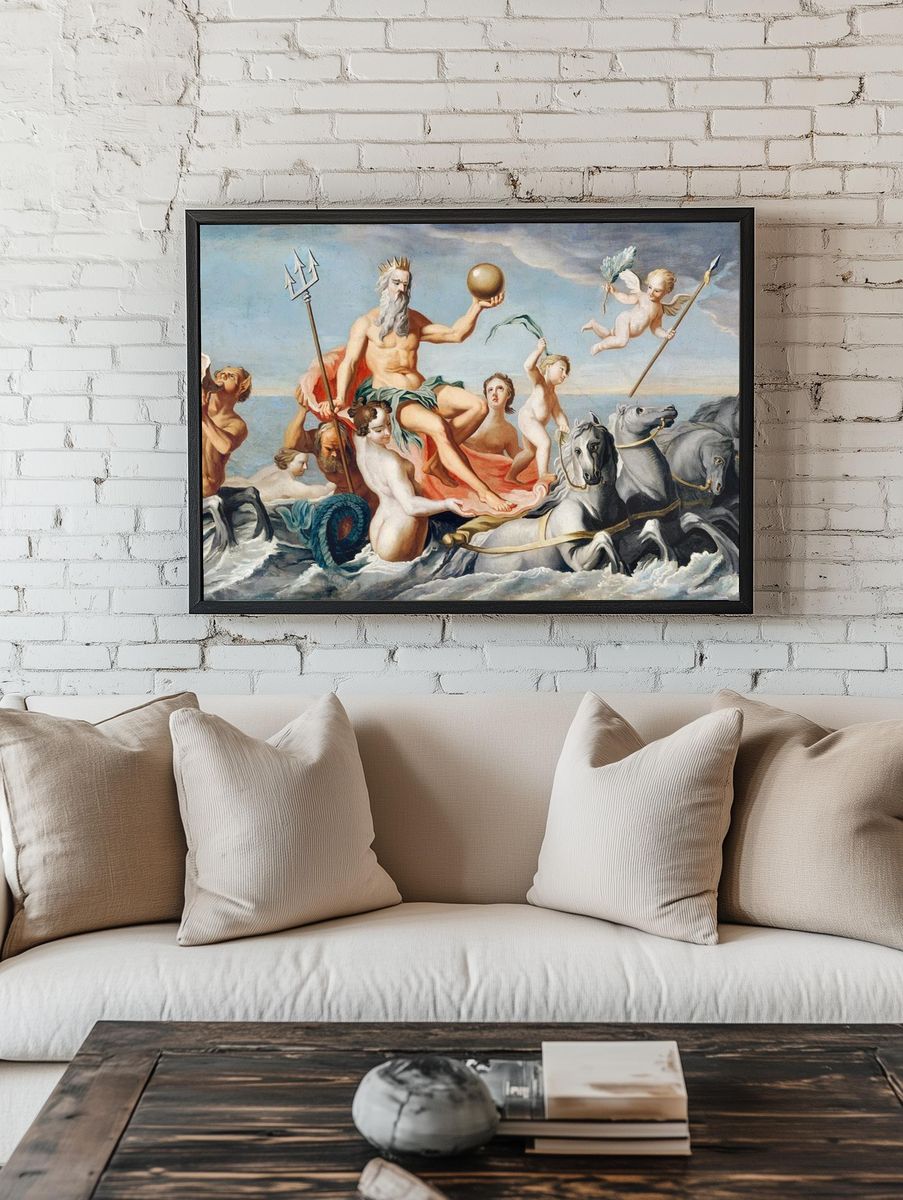 Return Neptune (ca. 1754) John. — room view 1