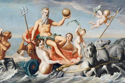 Return Neptune (ca. 1754) John. poster print