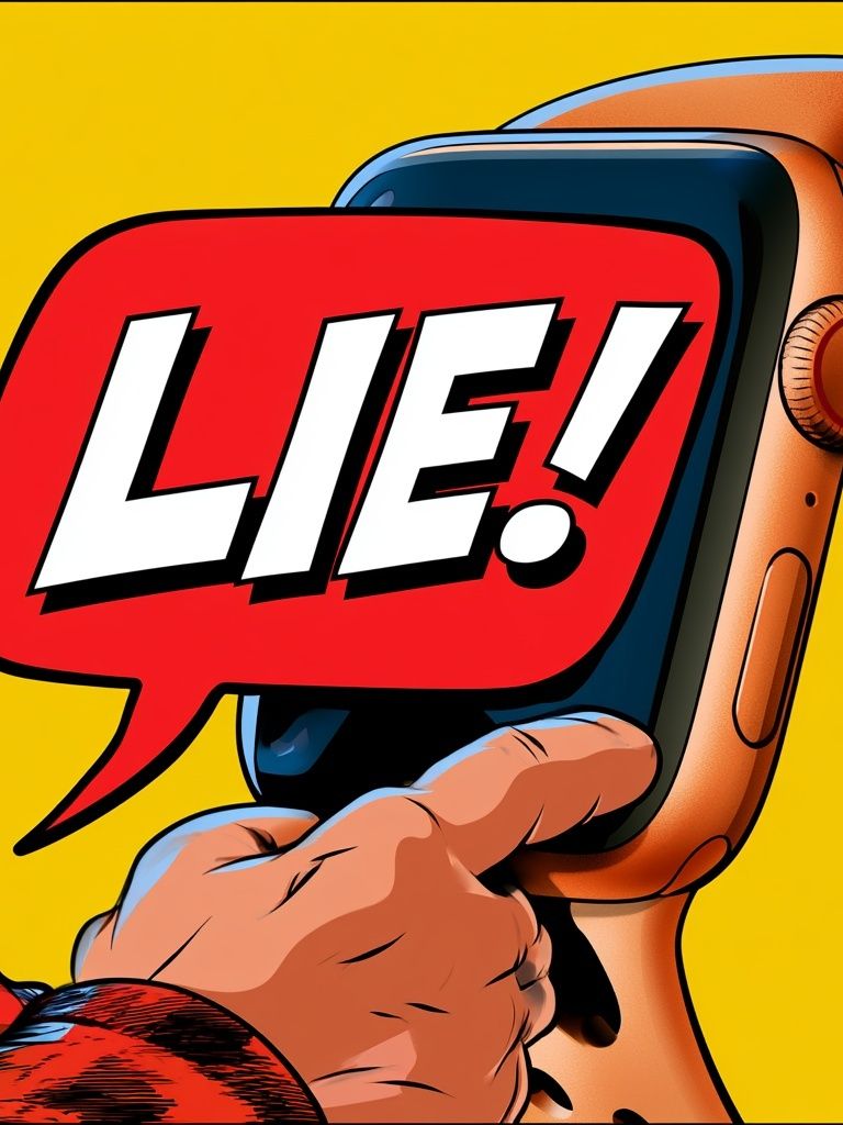 Lie! Pop Art Poster. poster detail