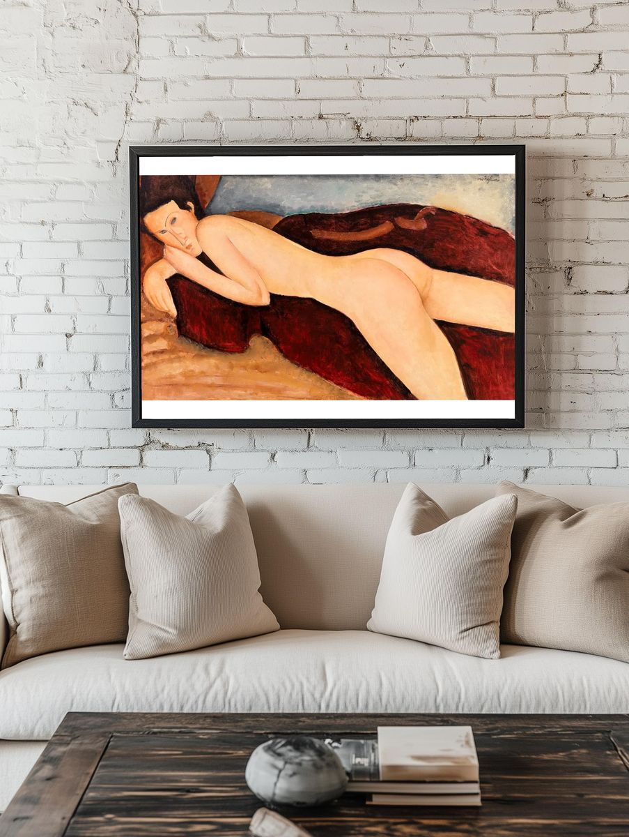 Amedeo Modigliani's Reclining Nude Back. room preview
