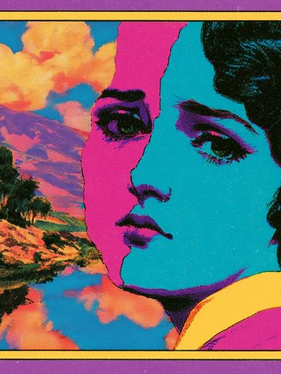 Pop Art Portrait Poster. poster print