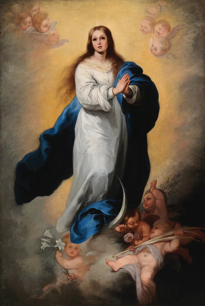 The Assumption of the Virgin — Fine Art Print. poster — fine-art art