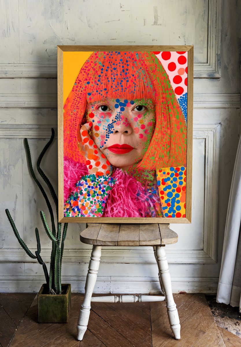 Pop Art Portrait Poster. — room view 1