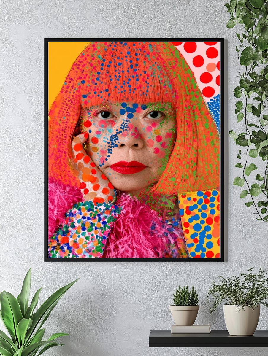 Pop Art Portrait Poster. — room view 4
