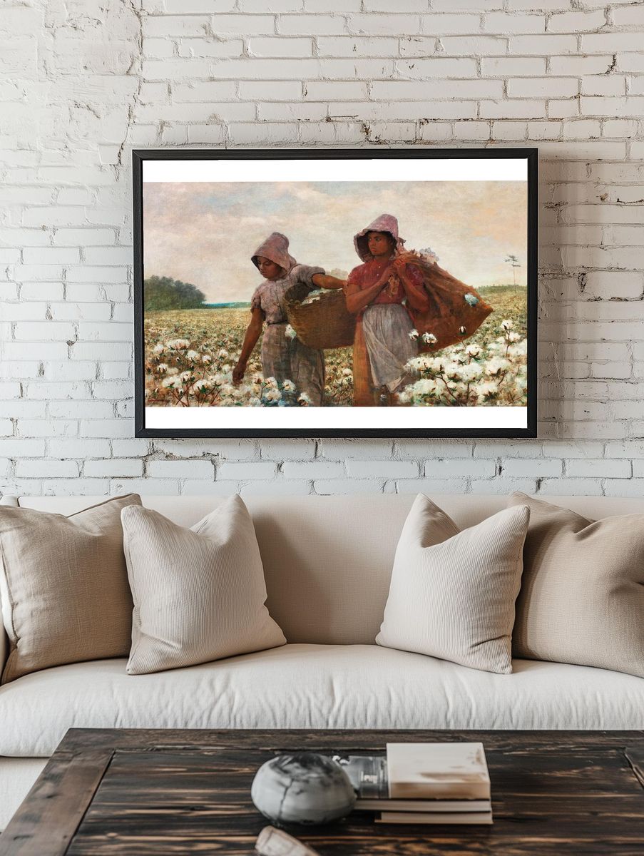 Cotton Pickers (1876) Winslow Homer. — room view 1