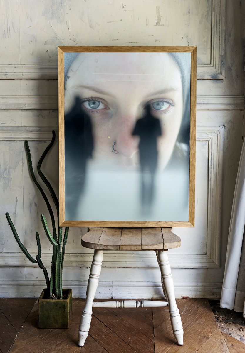 Introspective Portrait — Fine Art Print room preview
