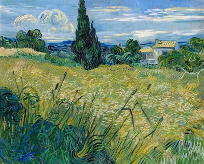 Vincent van Gogh 's Green. poster print