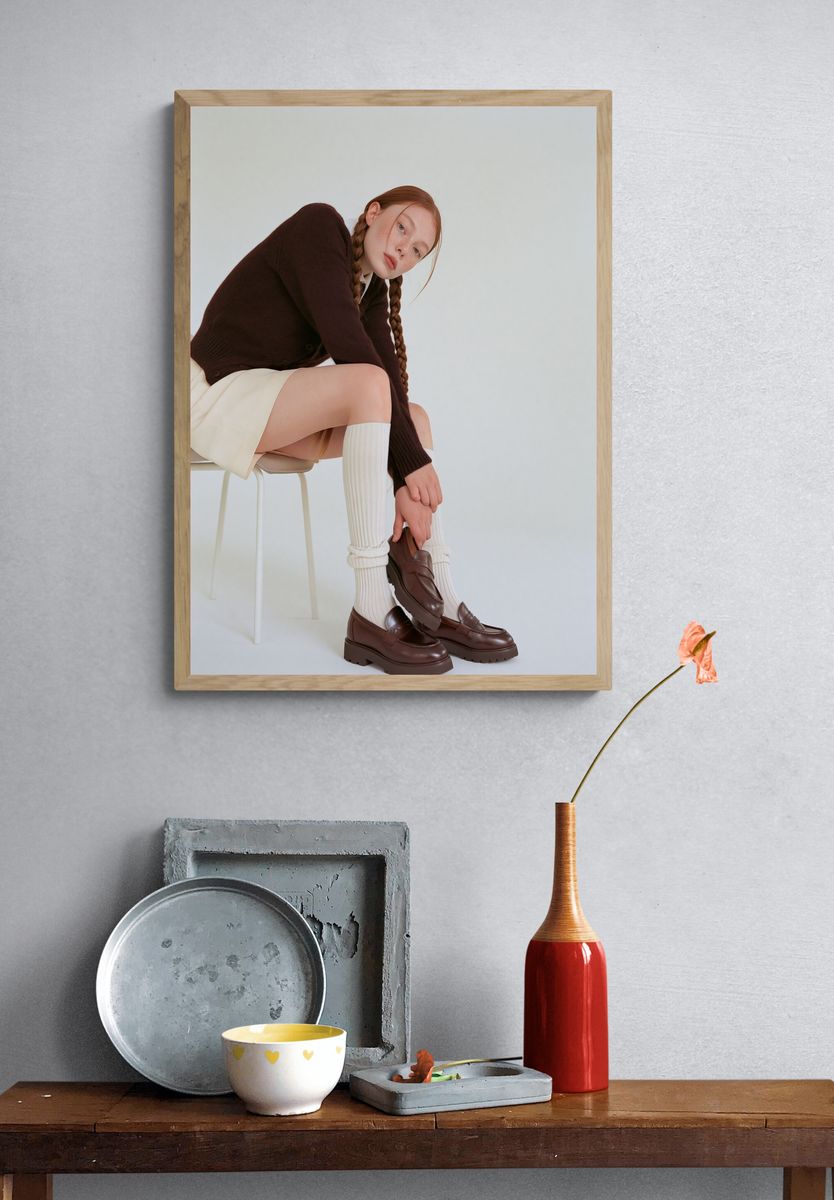 Fashion Portrait Photography Poster. — room view 3