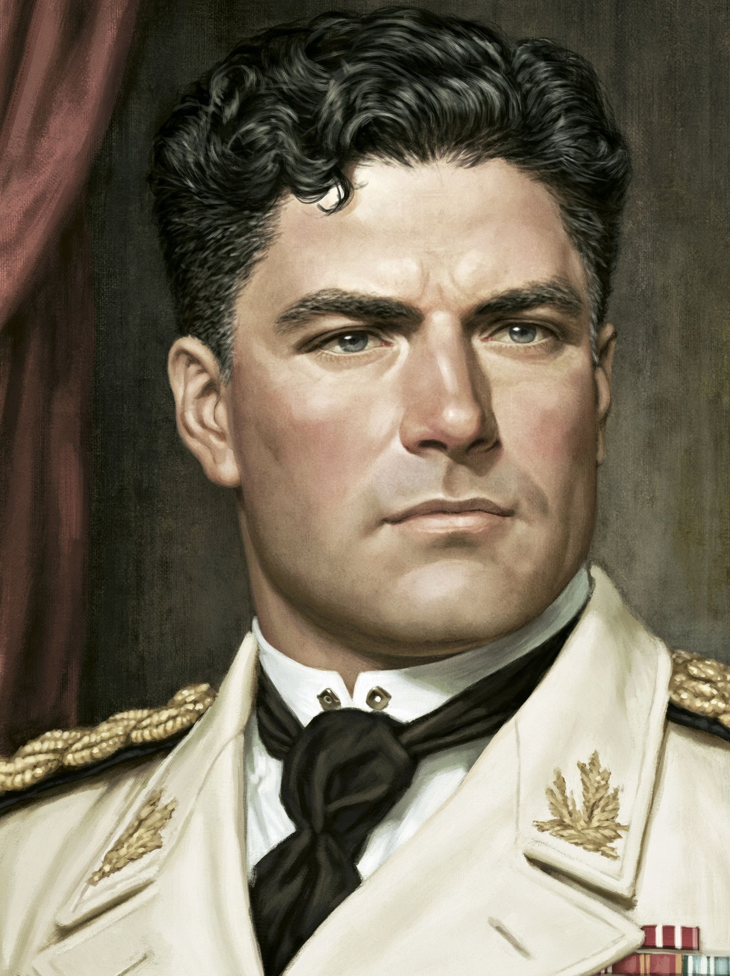 Military Portrait Fine-Art Poster. poster — fine-art art