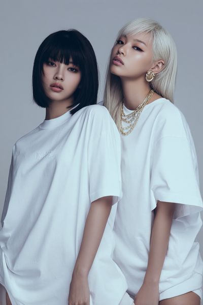 Fashion Portrait Duo Poster.
