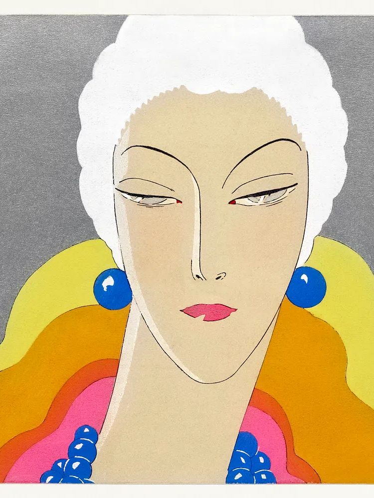 Cover fashion magazine Art-Goût-Beauté (1928). poster detail
