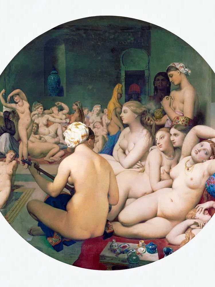 Jean Auguste Dominique Ingres 's. poster detail