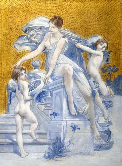 Allegory Fortune (1896) painting high. poster print
