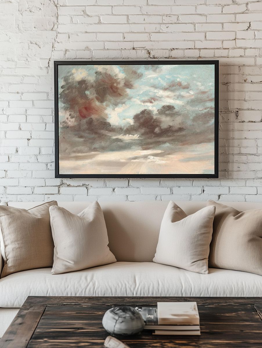 Cloud Study, Stormy Sunset (1821-1822). — room view 1
