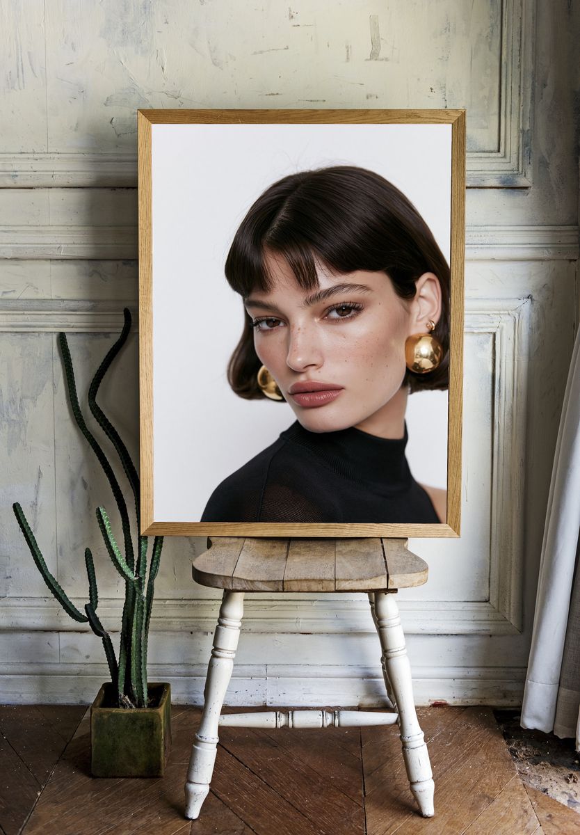 Fashion Portrait Photography Poster. room preview
