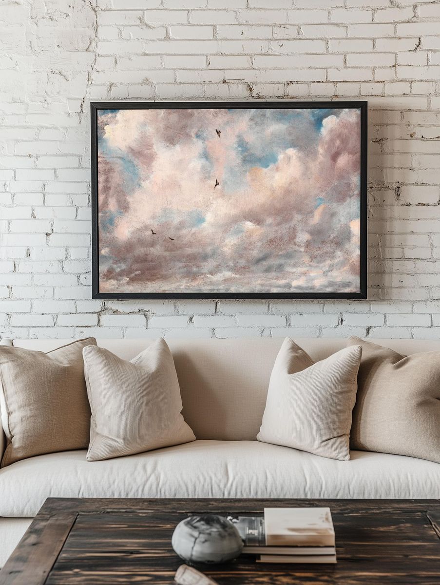 Cloud (1821) painting John Constable. — room view 1