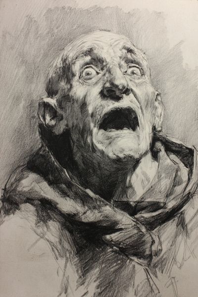 Screaming Monk