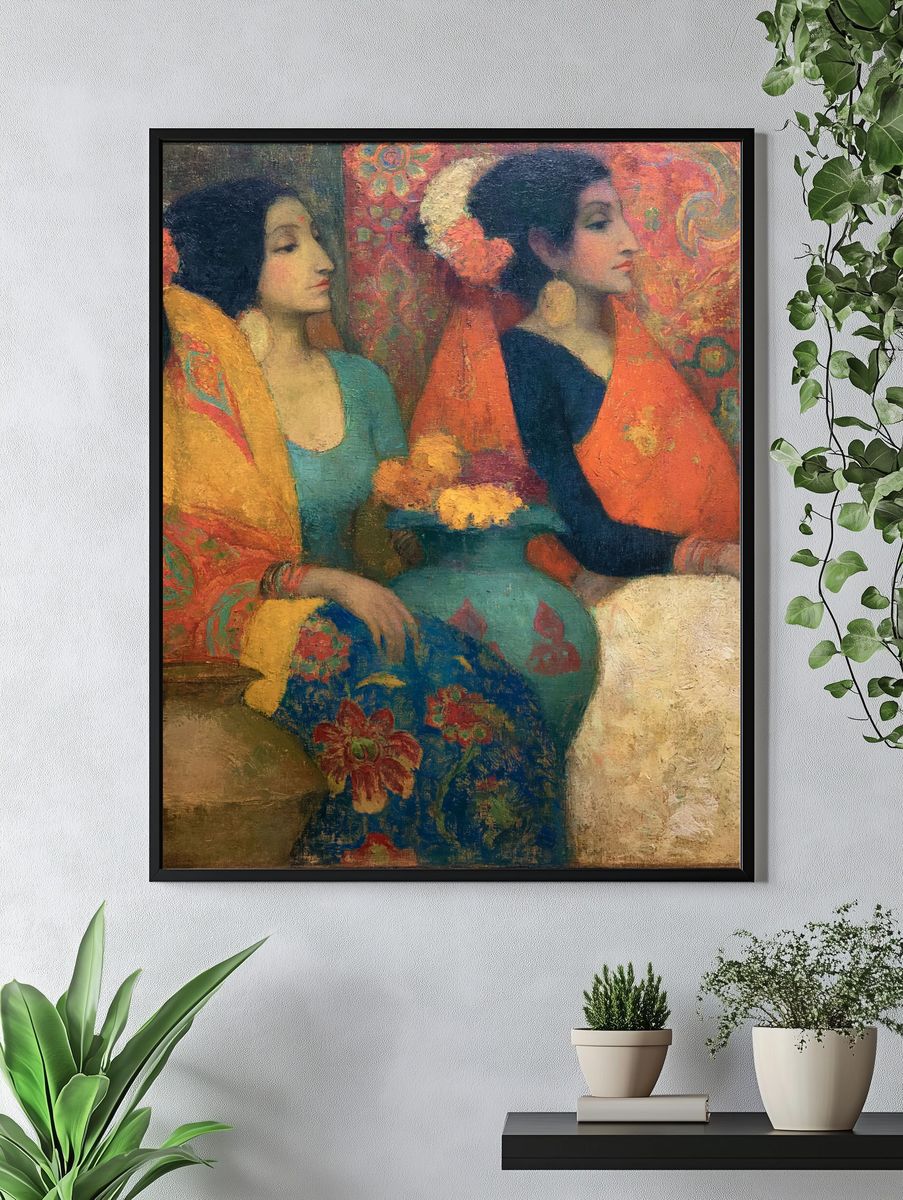 Oriental Women Fine-Art Poster. — room view 4