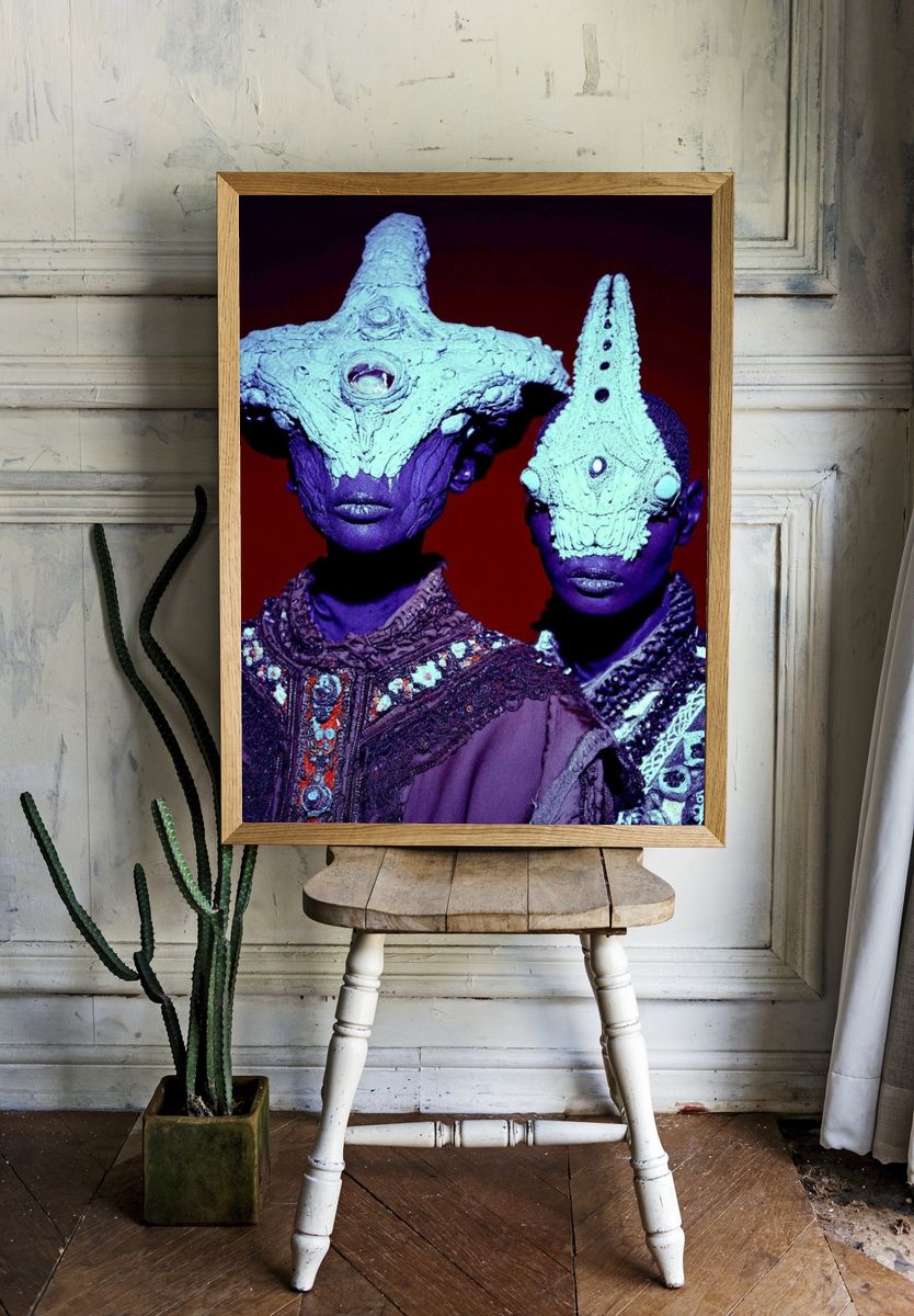 Surreal Portraits — Fine Art Print. — room view 1