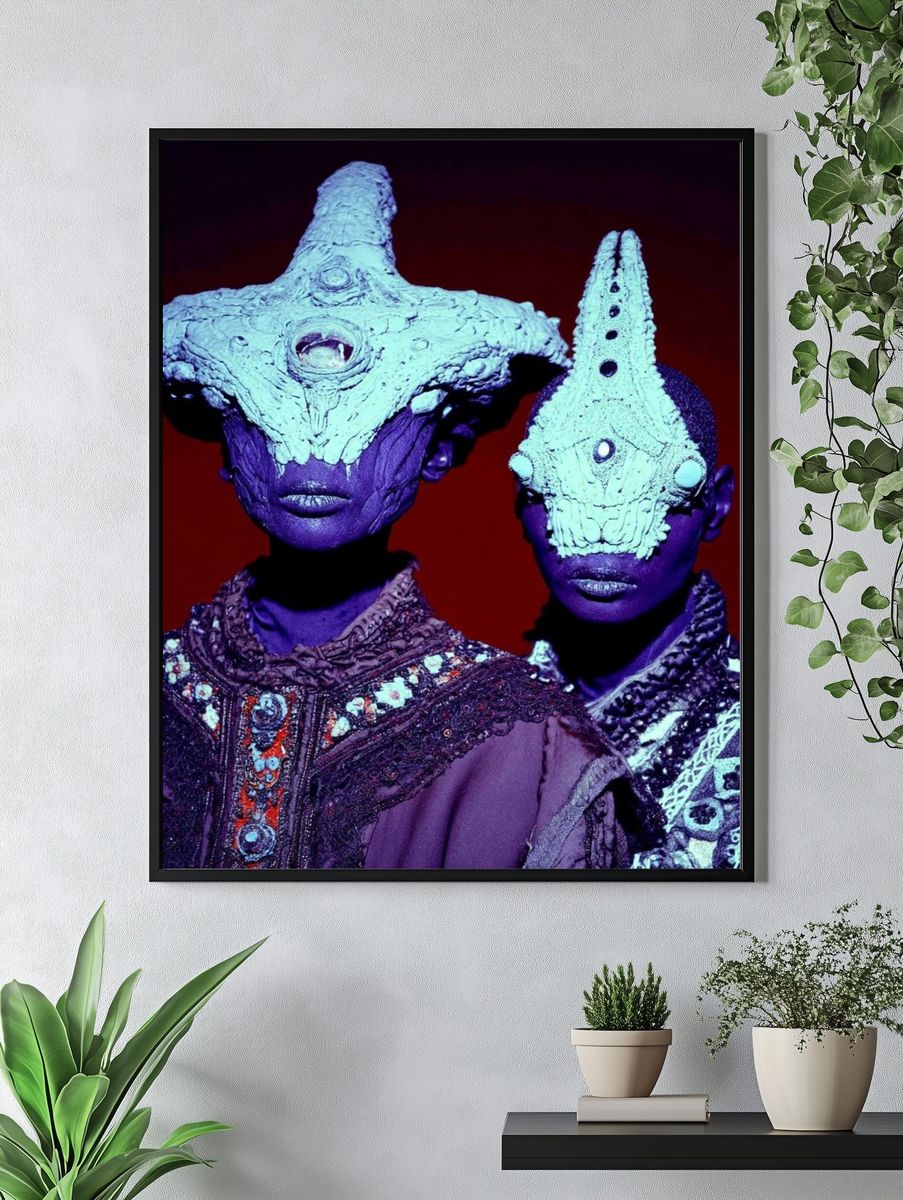 Surreal Portraits — Fine Art Print. — room view 4