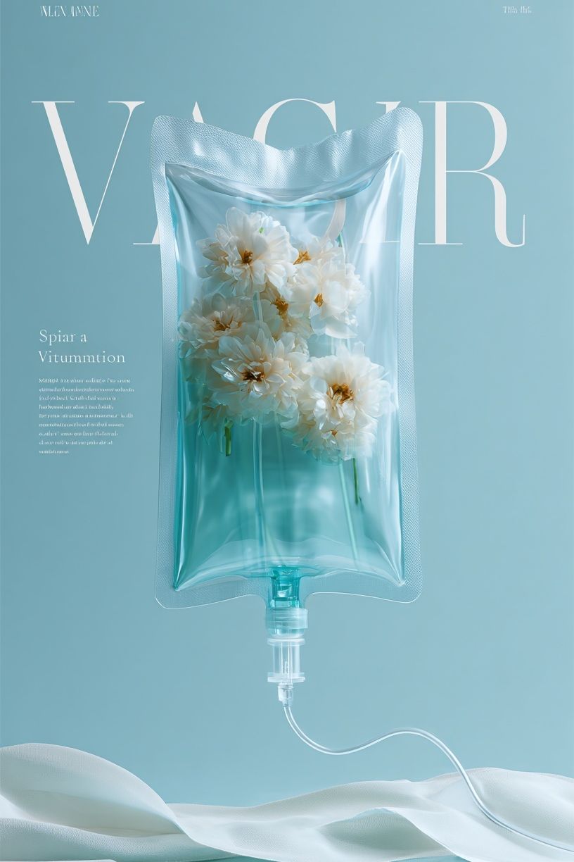 Floral IV Bag — Modern Art Print. poster detail