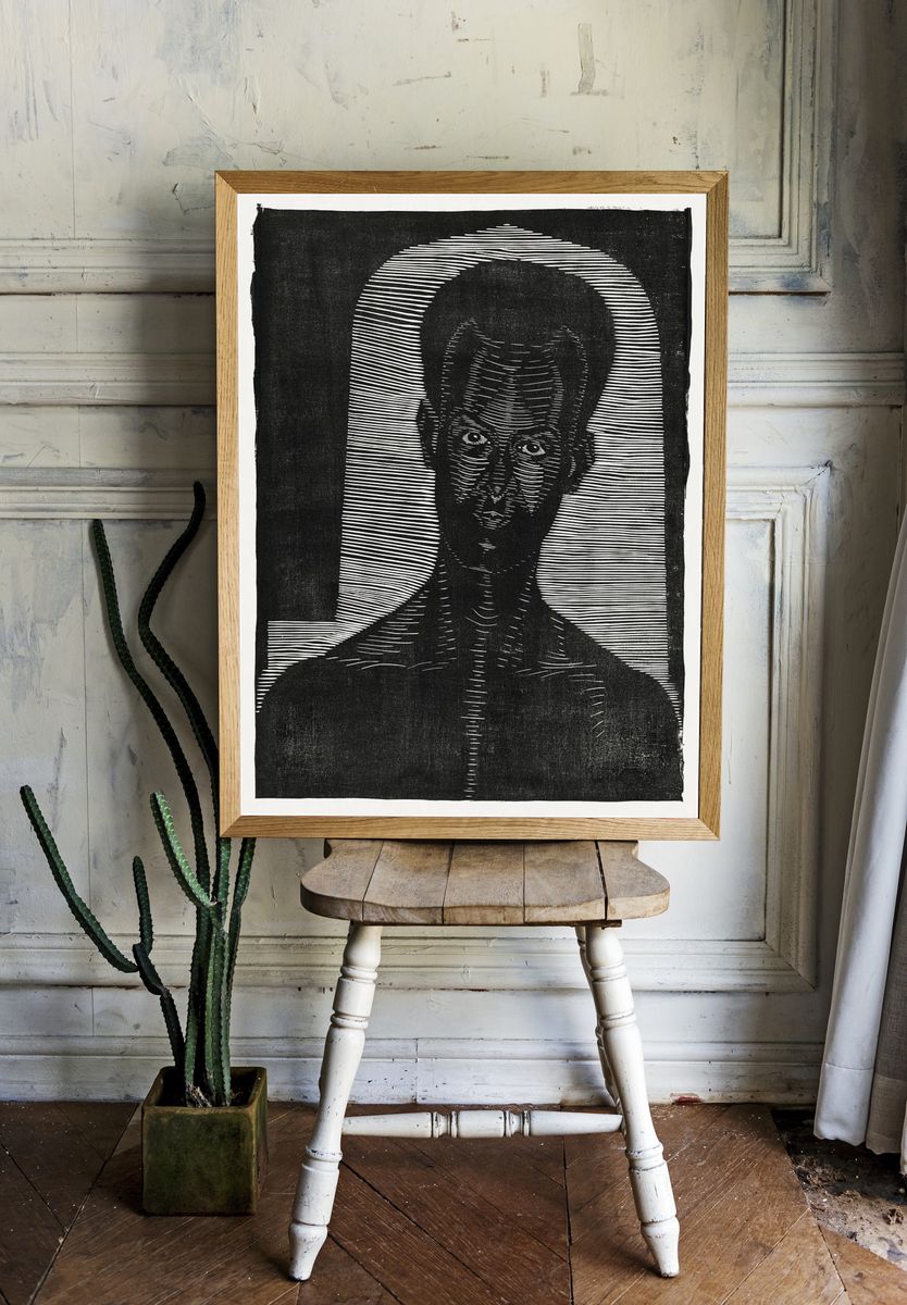 Portret van een onbekende man. room preview