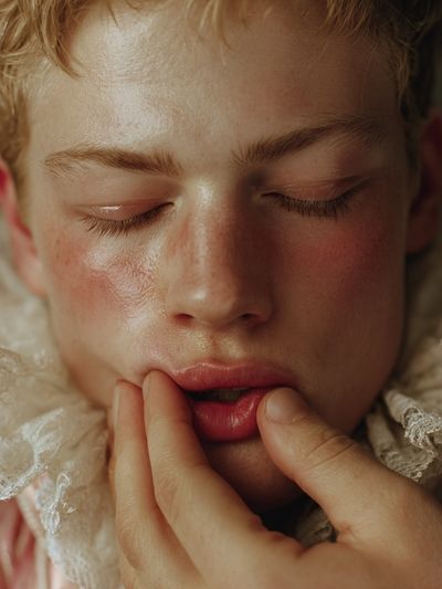 Intimate Portrait — Fine Art Print. poster