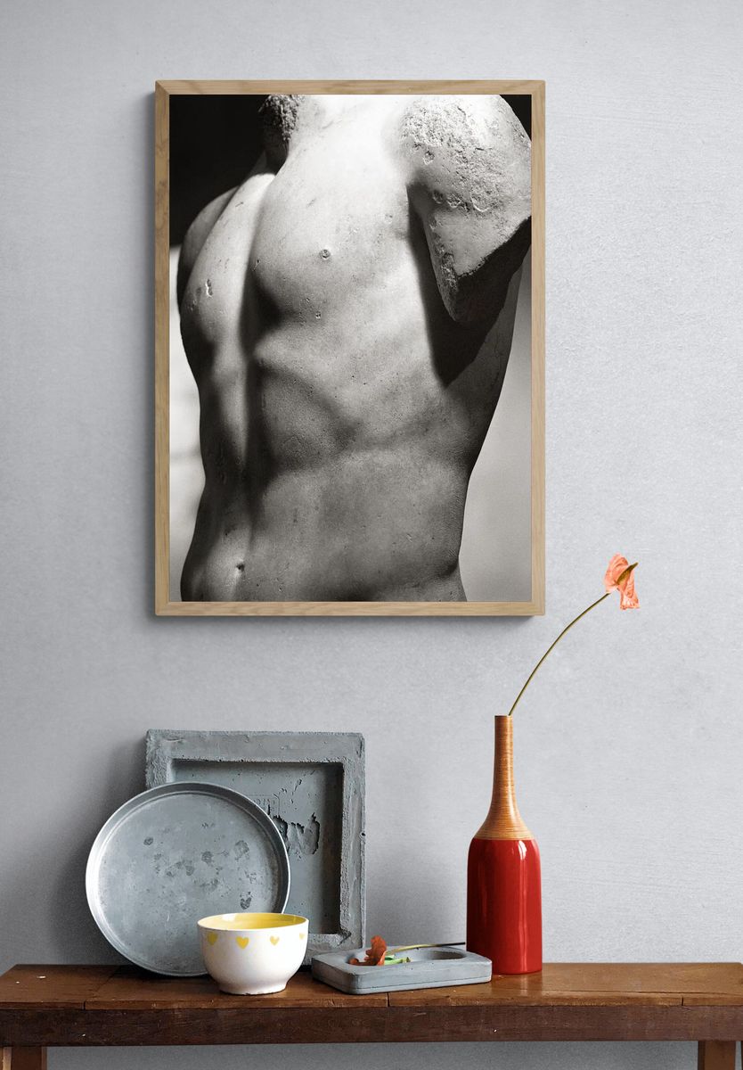 Classic Sculpture — Fine Art Print. — room view 3