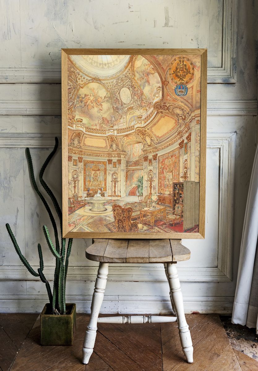 Opulent Interior — Fine Art Print room preview