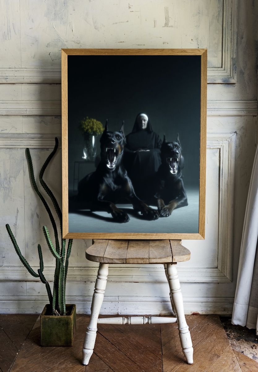 Guardians of the Night — Fine Art Print room preview