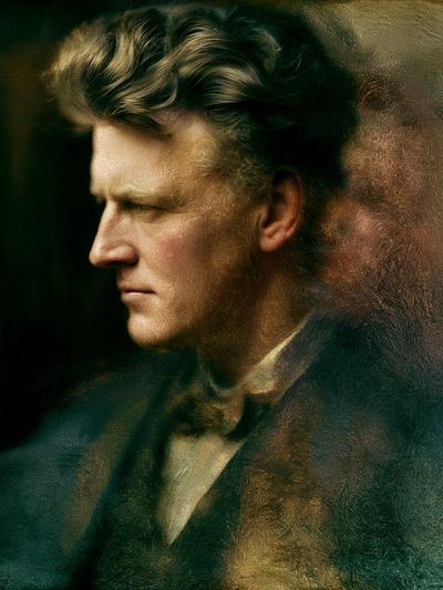 Portrait of a Gentleman Fine-Art Poster. poster