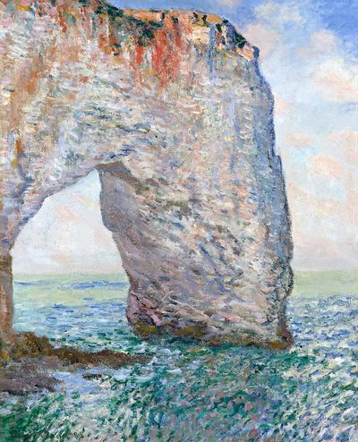 Cliff Arch by the Sea — Fine Art Print. poster print