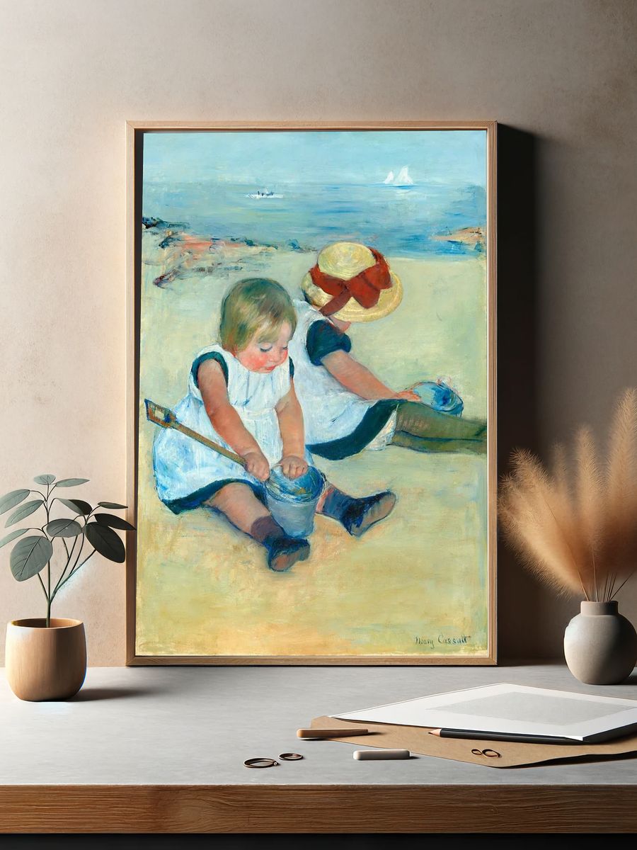 Children Playing Beach (1884) Mary. — room view 2