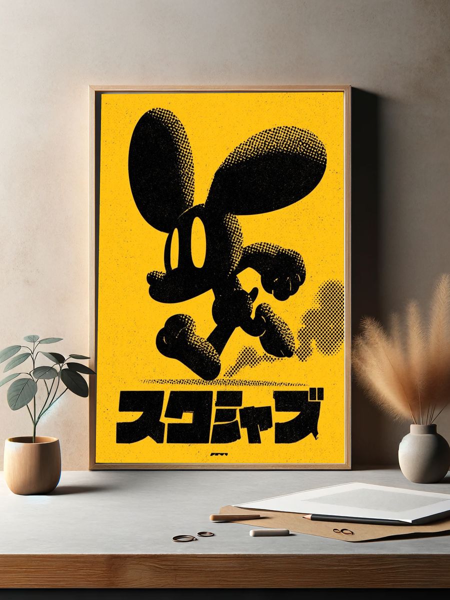 Mickey Mouse Pop-Art Poster. — room view 2