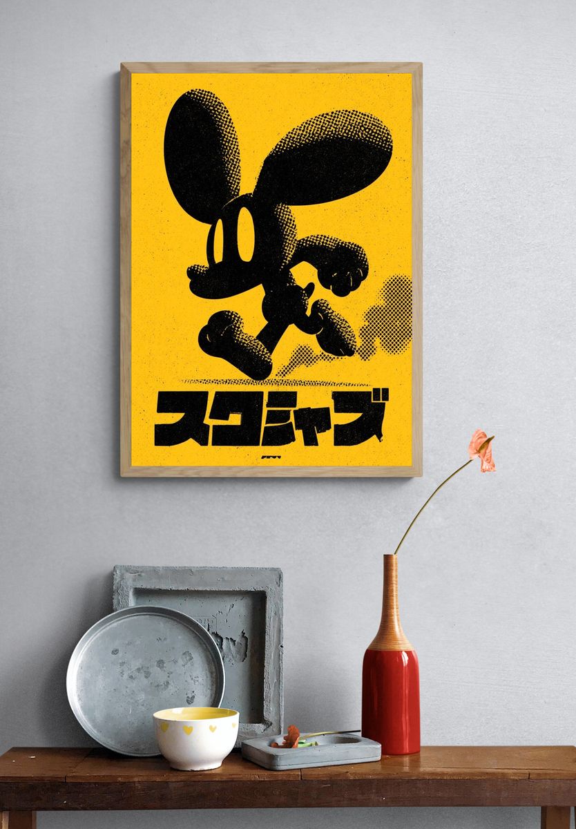Mickey Mouse Pop-Art Poster. — room view 3