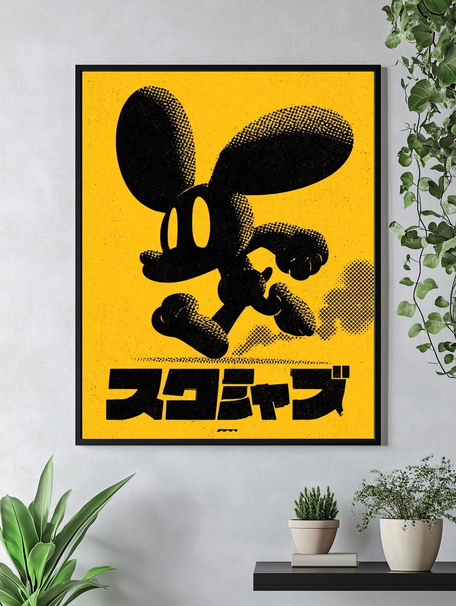 Mickey Mouse Pop-Art Poster. — room view 4