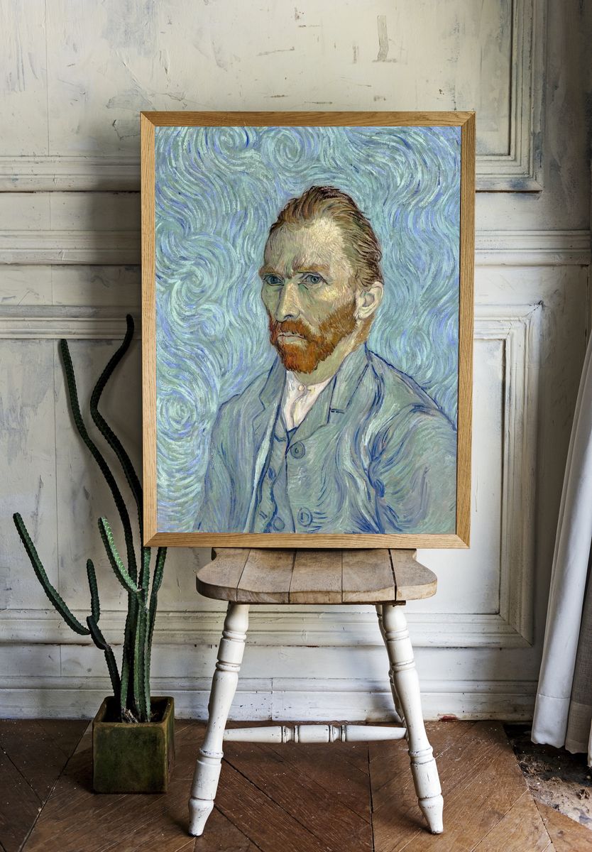 Vincent van Gogh 's Self-portrait. — room view 1