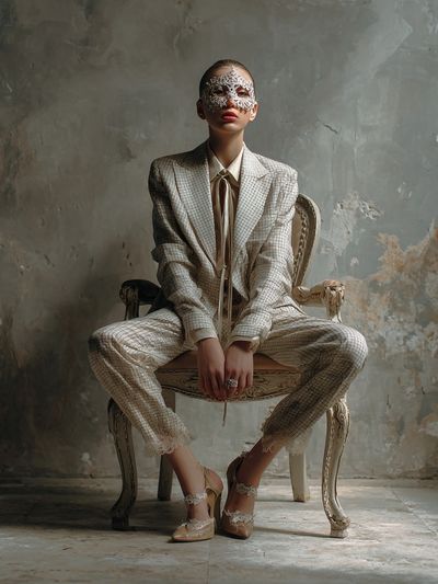 Fashion Portrait — Fine Art Print. poster