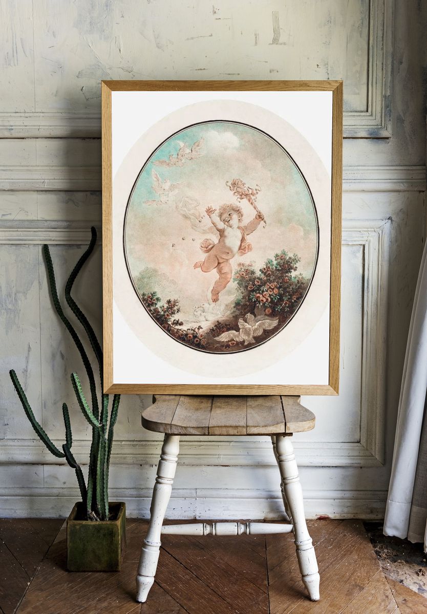 Folly (1777) painting high resolution. — room view 1