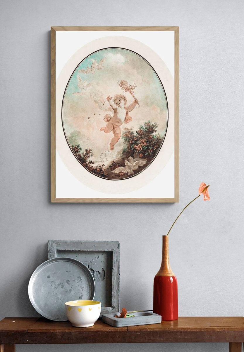 Folly (1777) painting high resolution. — room view 3