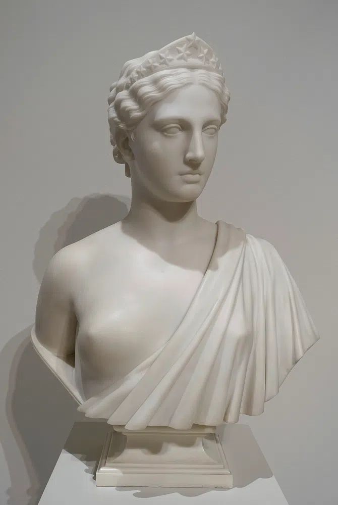 Classical Bust — Fine Art Print. poster — fine-art art
