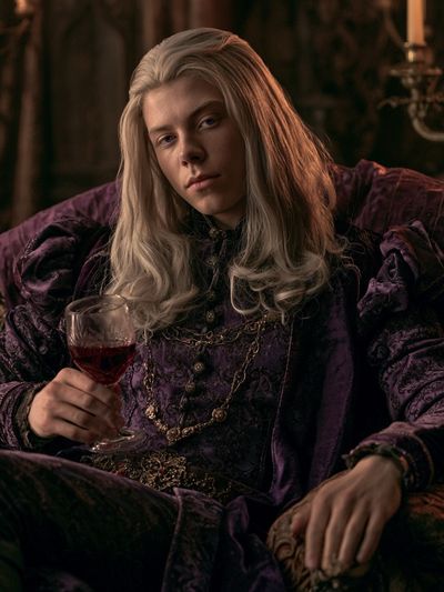 Gothic Noble Portrait Print. poster