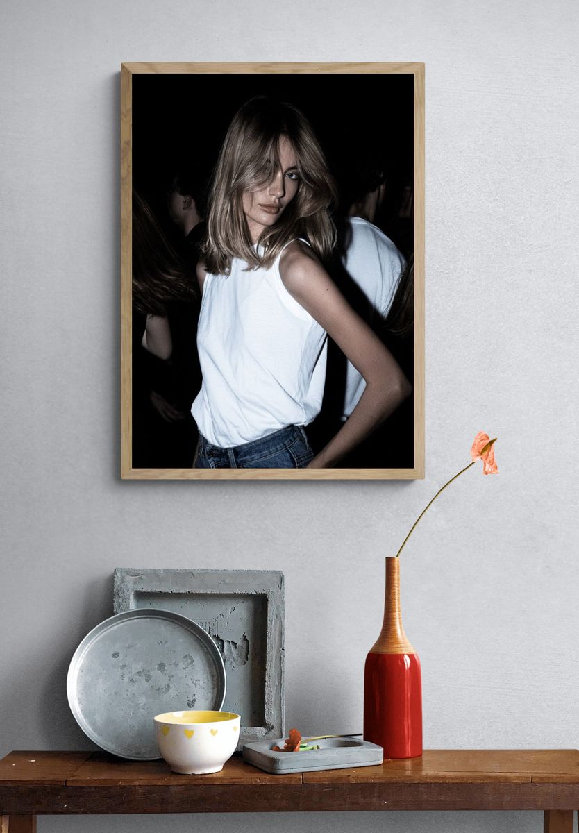 Fashion Portrait Photography Poster. — room view 3