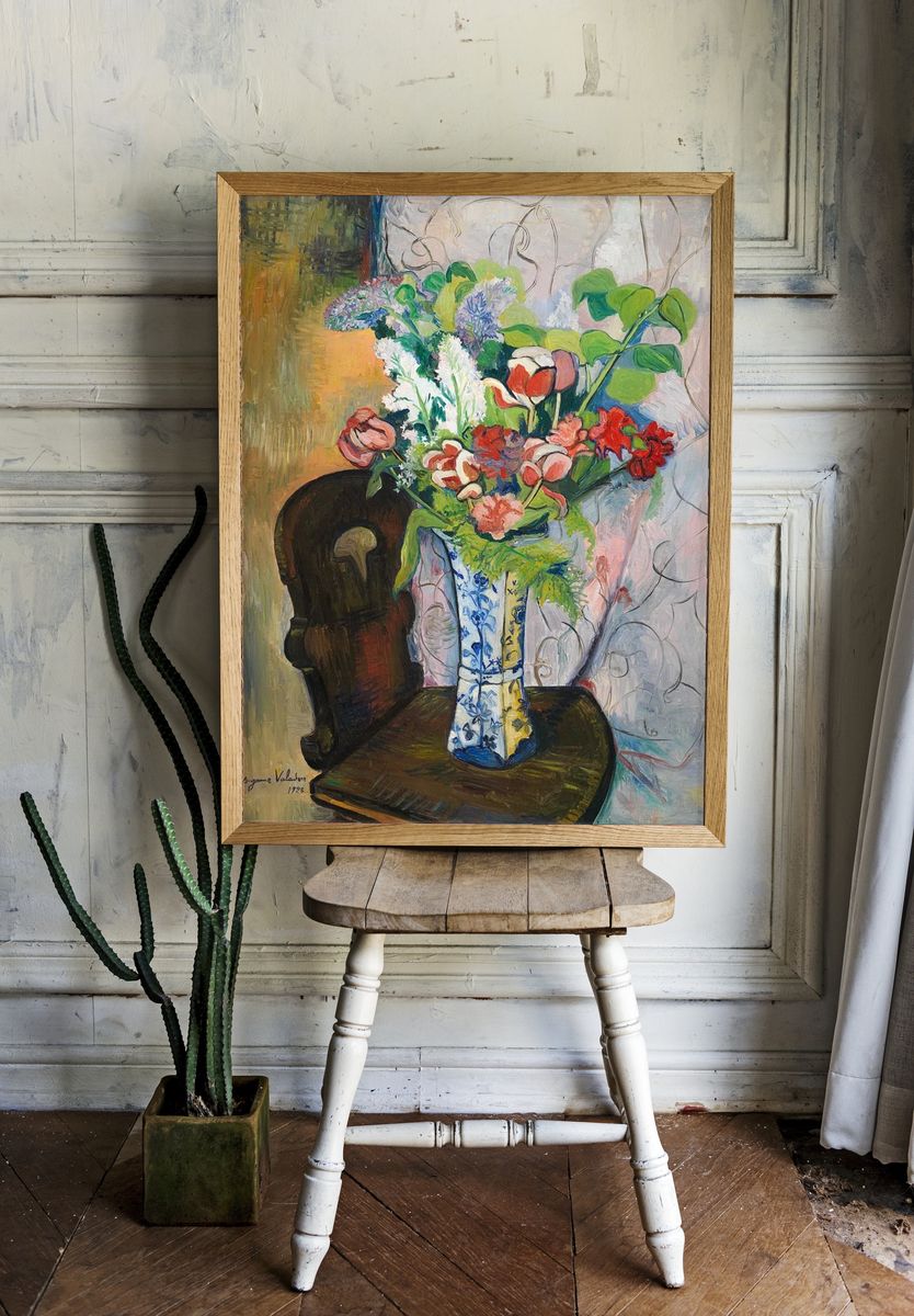Vase of Flowers — Fine Art Print room preview