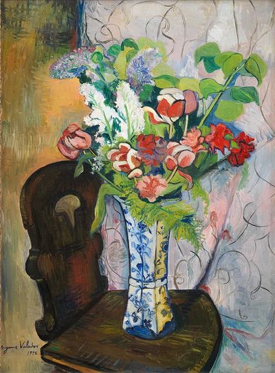 Vase of Flowers — Fine Art Print. poster print