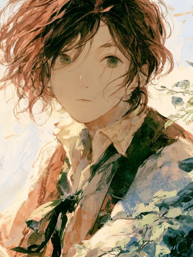 Dreamy Portrait Fine-Art Poster. poster detail