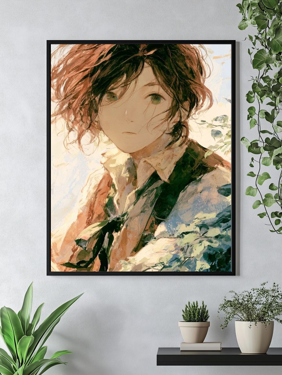 Dreamy Portrait Fine-Art Poster. — room view 4